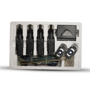 Central lock with remote control