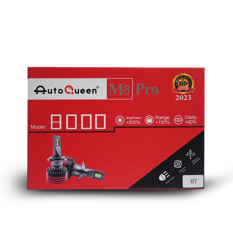 Led Set Auto Queen M8 H7