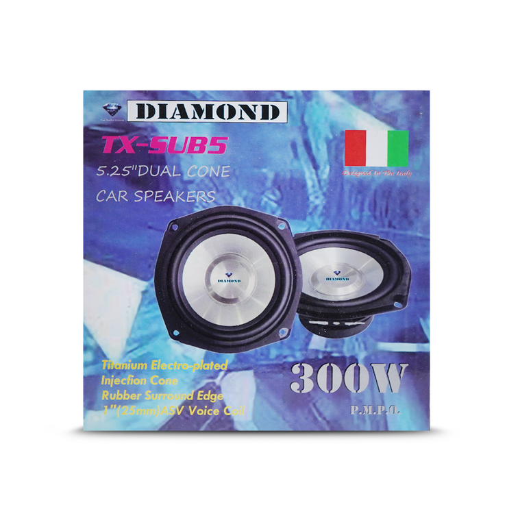 Dual Cone Car speaker 300 W