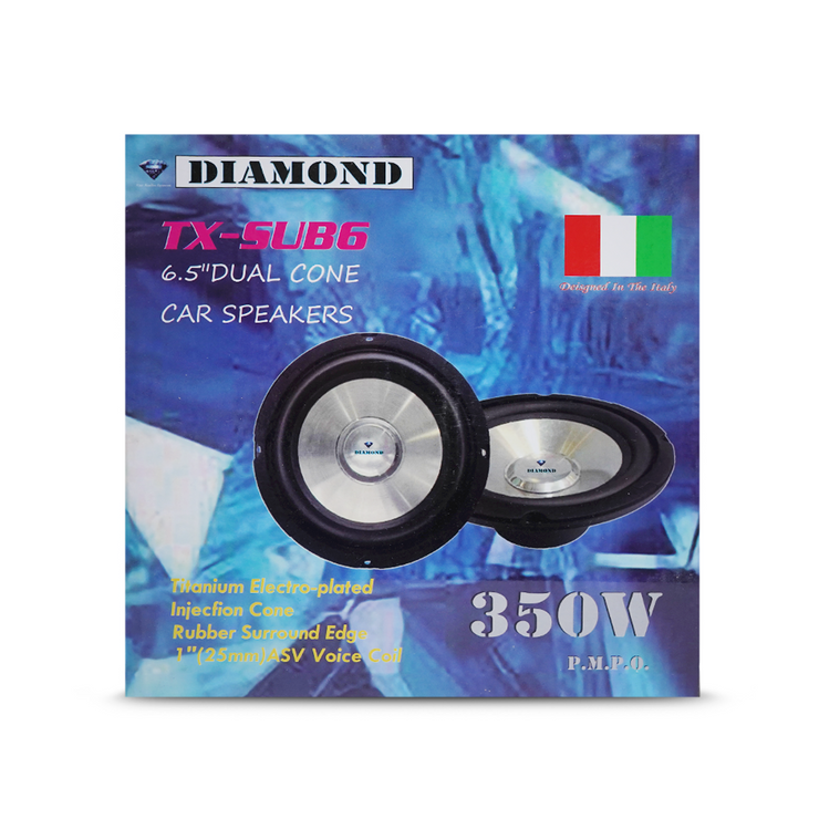Dual Cone Car Speaker 350w