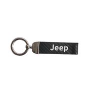 Carbon fiber keychain