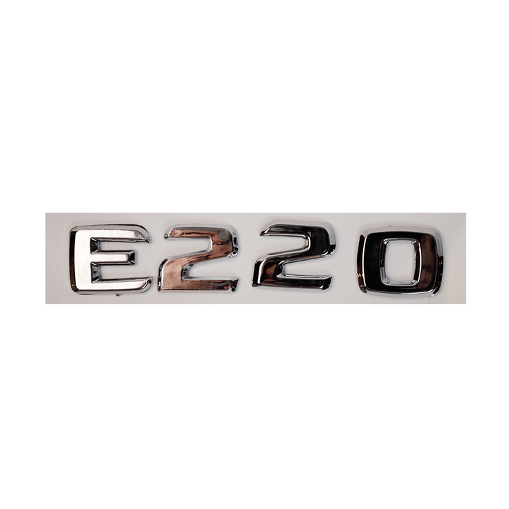 Tail Gate Chrome Nameplate