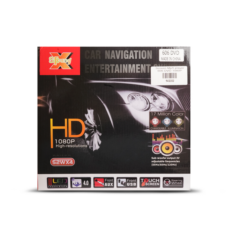 Screen Mp5 606 DVD 1080P