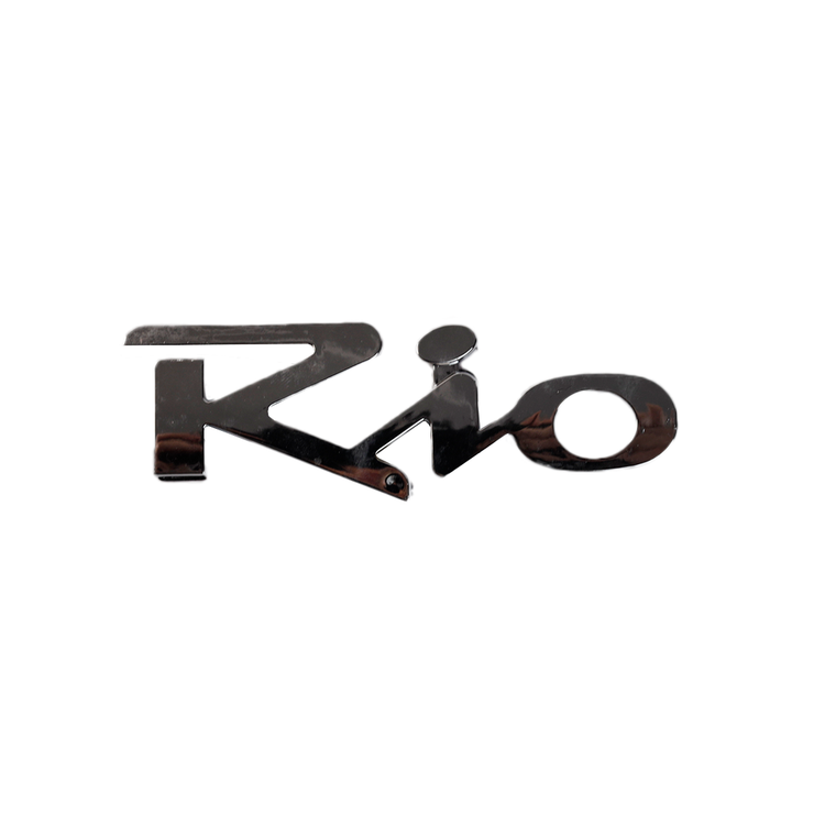 Tail Gate Chrome Nameplate