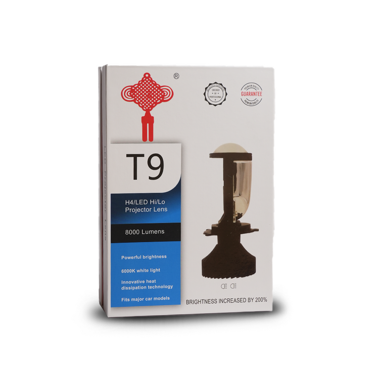 T9 Projector Lens H4 Led