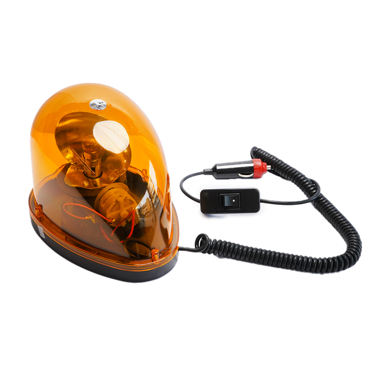Revolving warning light