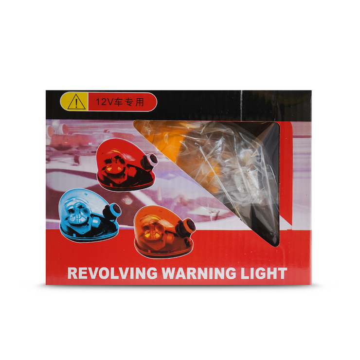 Revolving warning light