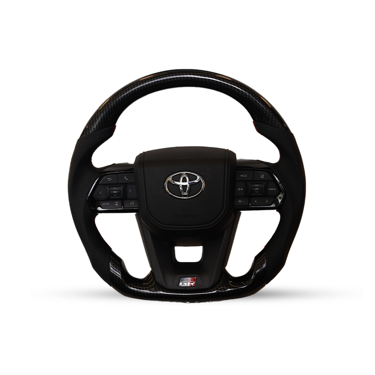 Toyota GR Glossy Black Steering Wheel