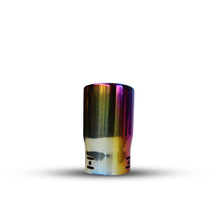 Titanium Neo Chrome Tip Stainless Exhaust Muffler