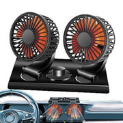 X-Technology double headed vehicle fan RTC-1108