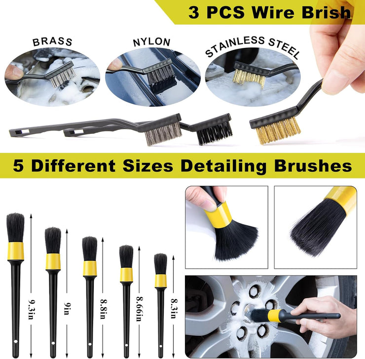 Car Detailing KIT - 22 Pieces