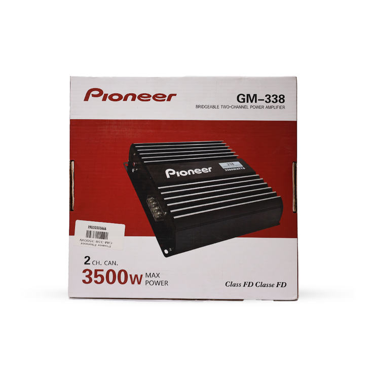 PIONEER GM-338 Power Car Amplifier