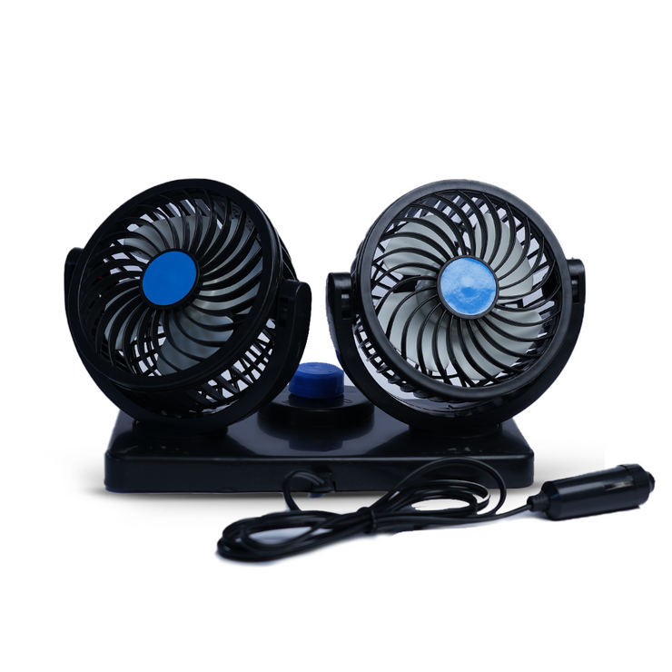 X-Technology  double headed vehicle and USB fan RTC-1106