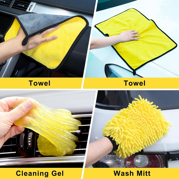 Car Detailing KIT - 22 Pieces