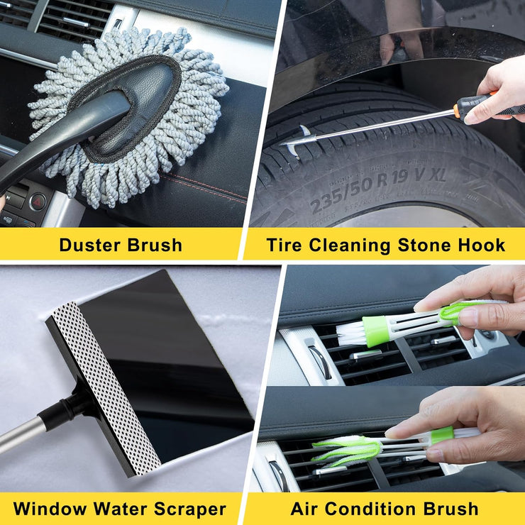 Car Detailing KIT - 22 Pieces