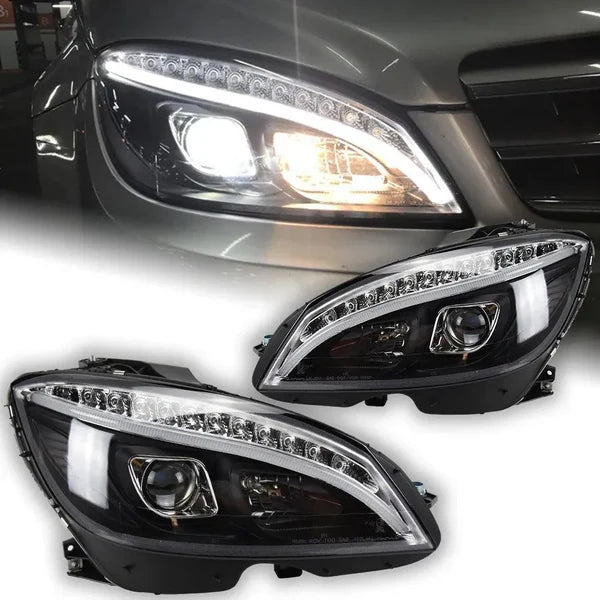 Benz W204 Headlight 2